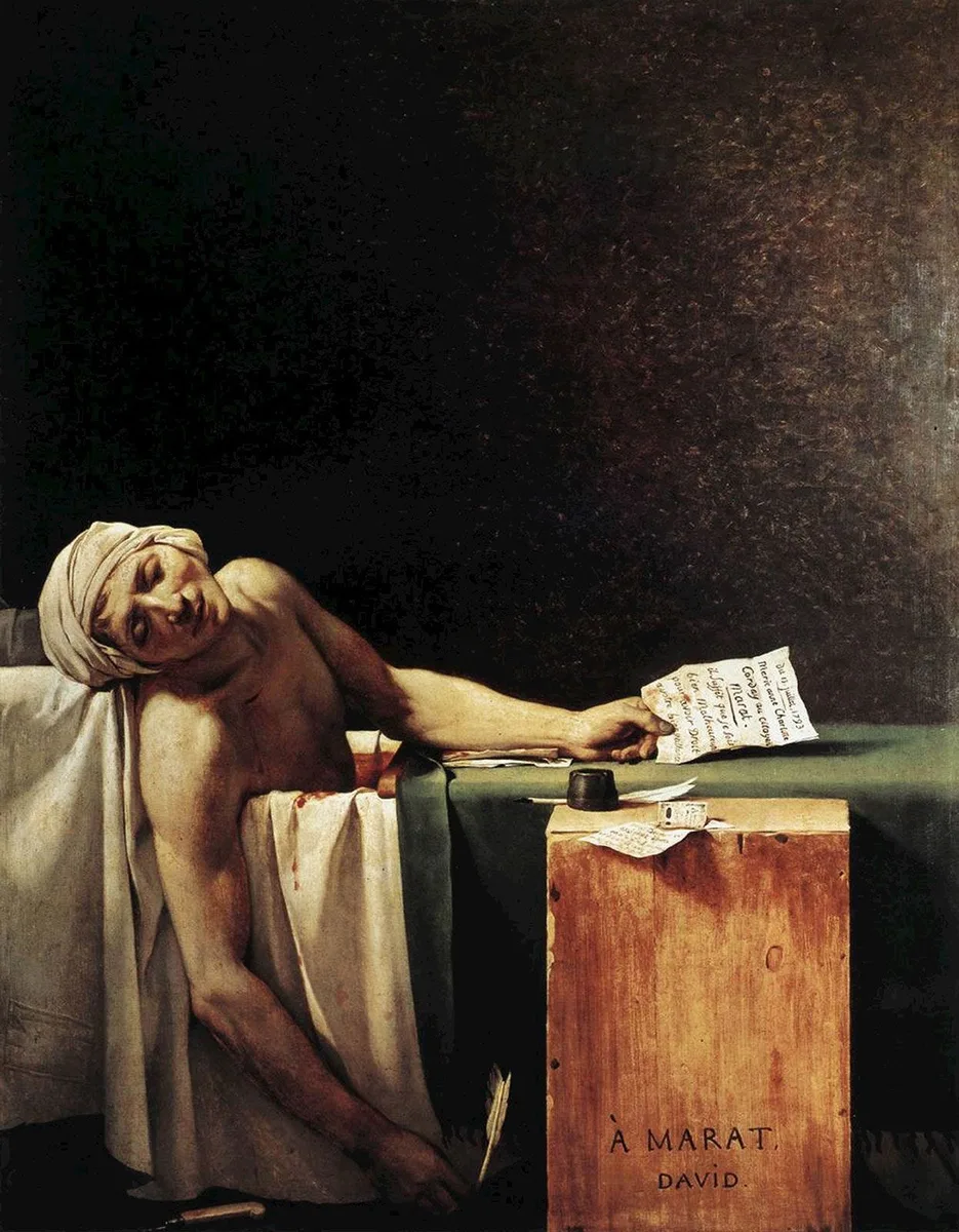 The Death of Marat | French Revolution, Marat, Facts, & Description | Britannica The Death of Marat | French Revolution, Marat, Facts, & Description | Britannica